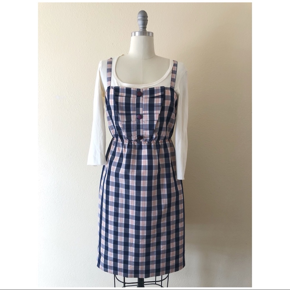 Anthropologie Maeve Dress  Plaid Dress